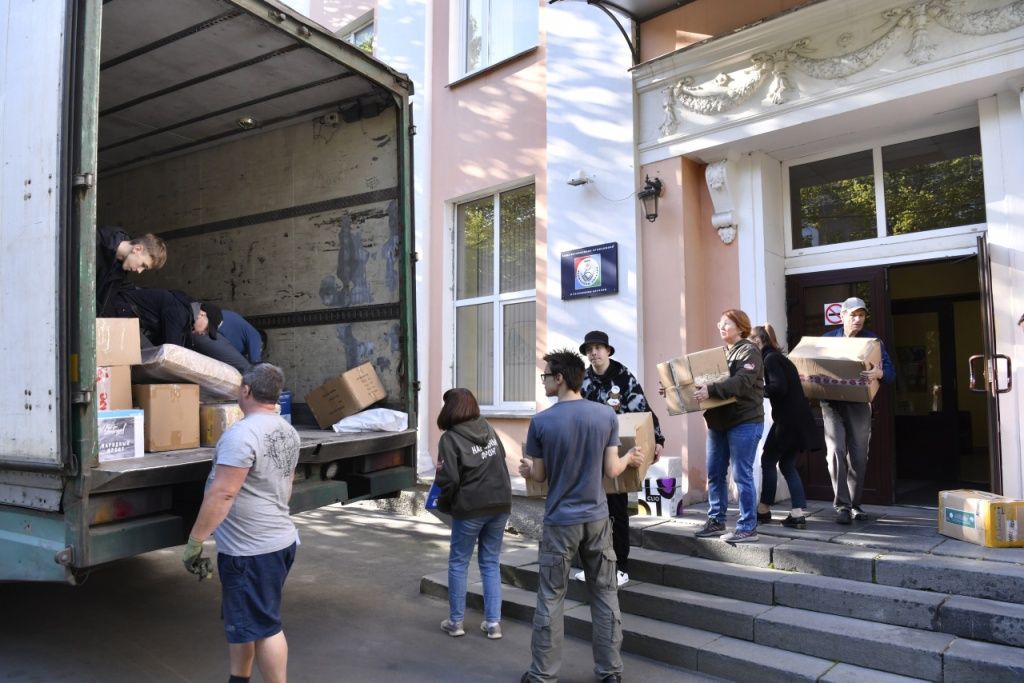 Карелия отправила очередную партию гуманитарной помощи Васильевскому району Запорожья