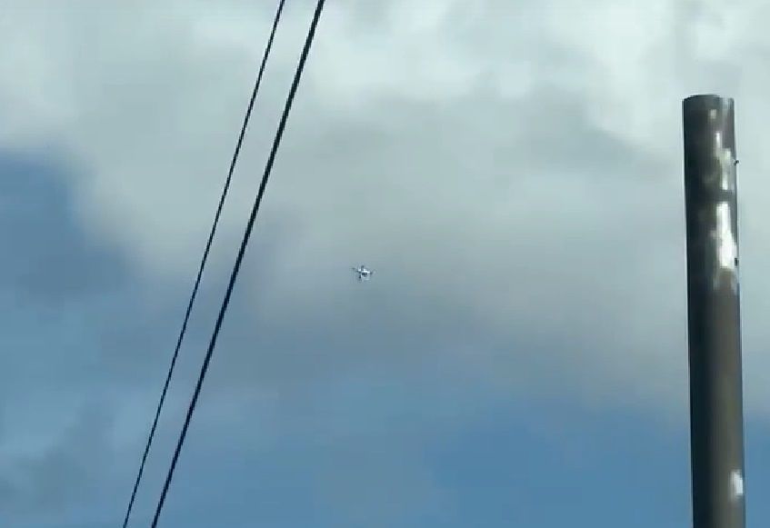 В небе над Петрозаводском вновь заметили беспилотник