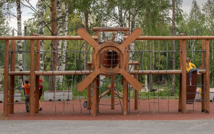 В Сегеже после реконструкции открыли «Семейный парк» В Сегеже после реконструкции открыли «Семейный парк»