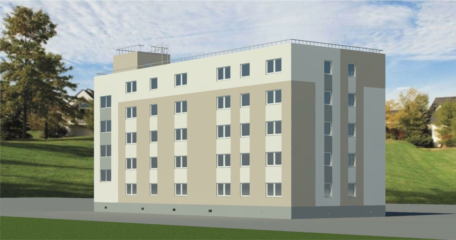 Строители рассказали, когда сдадут дом для переселенцев в Лахденпохье