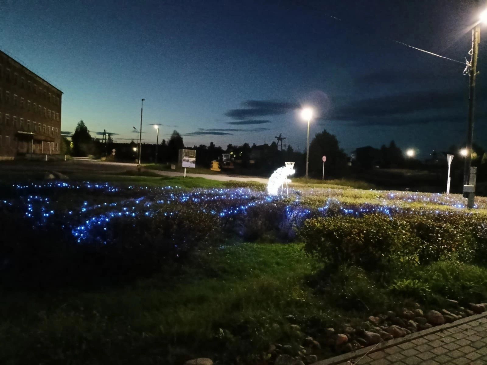 Вандалы на севере Карелии повредили световые фигуры