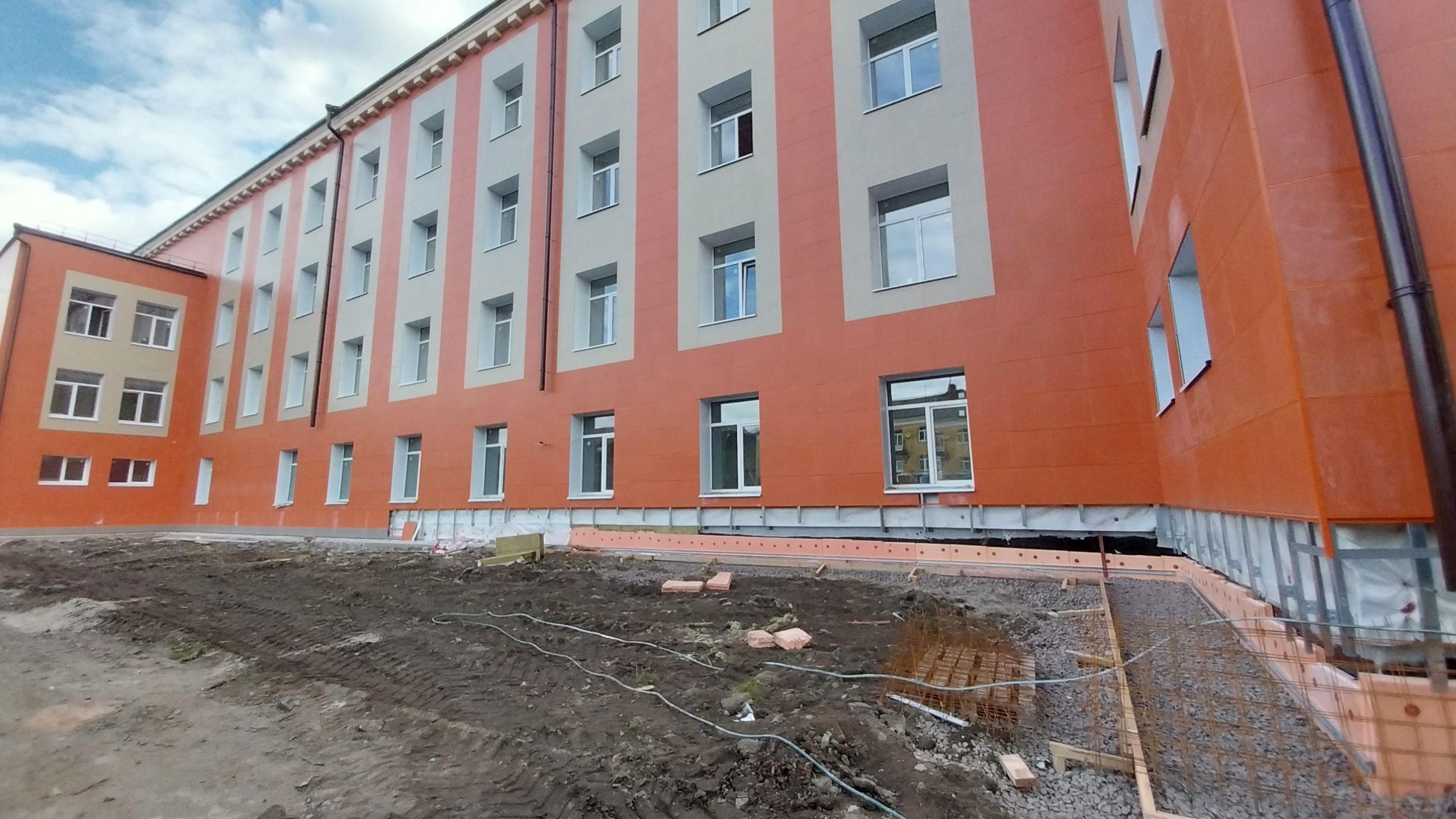 В кондопожской школе № 1 завершается капитальный ремонт