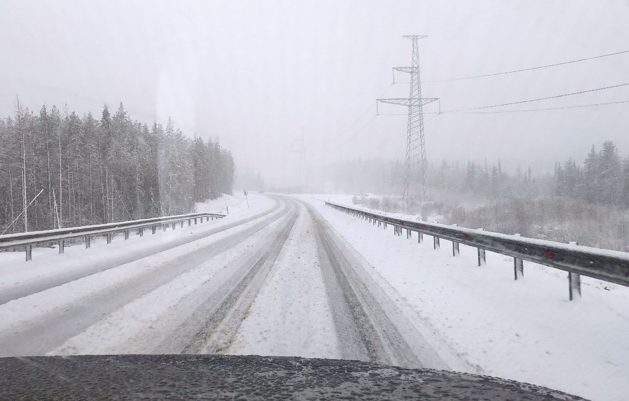 Водителей Карелии предупреждают о возможном ухудшении видимости на дорогах
