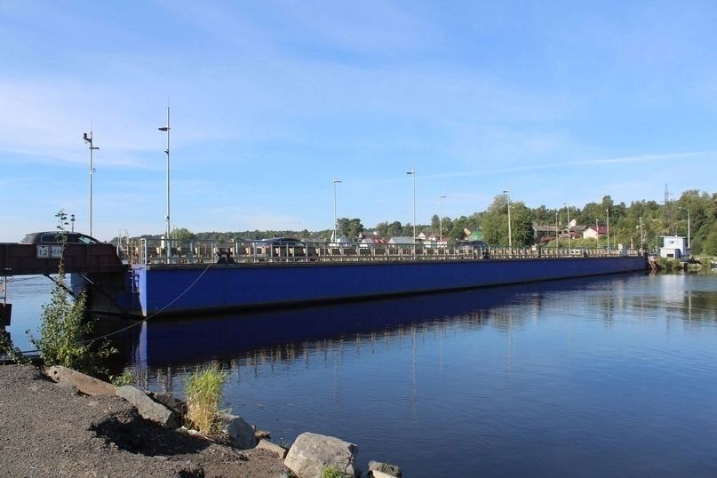 Движение по понтонному мосту в Соломенном вновь перекроют