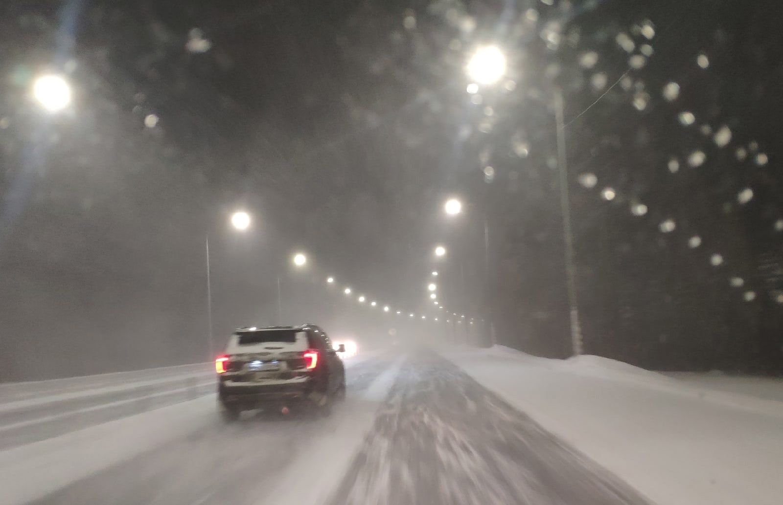 В ГИБДД просят водителей быть особенно осторожными из-за ухудшения дорожных условия