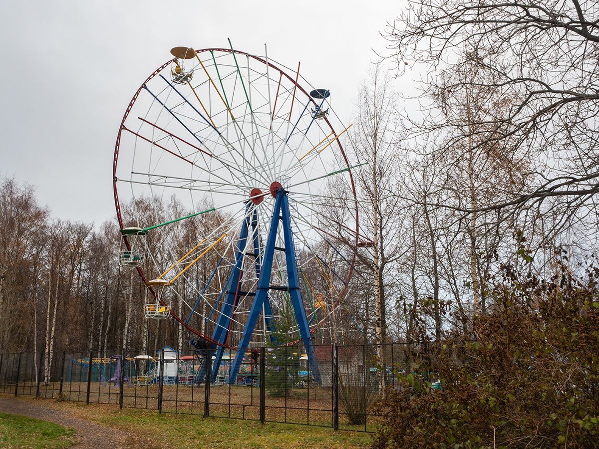 В Петрозаводске начали разбирать «Колесо обозрения»