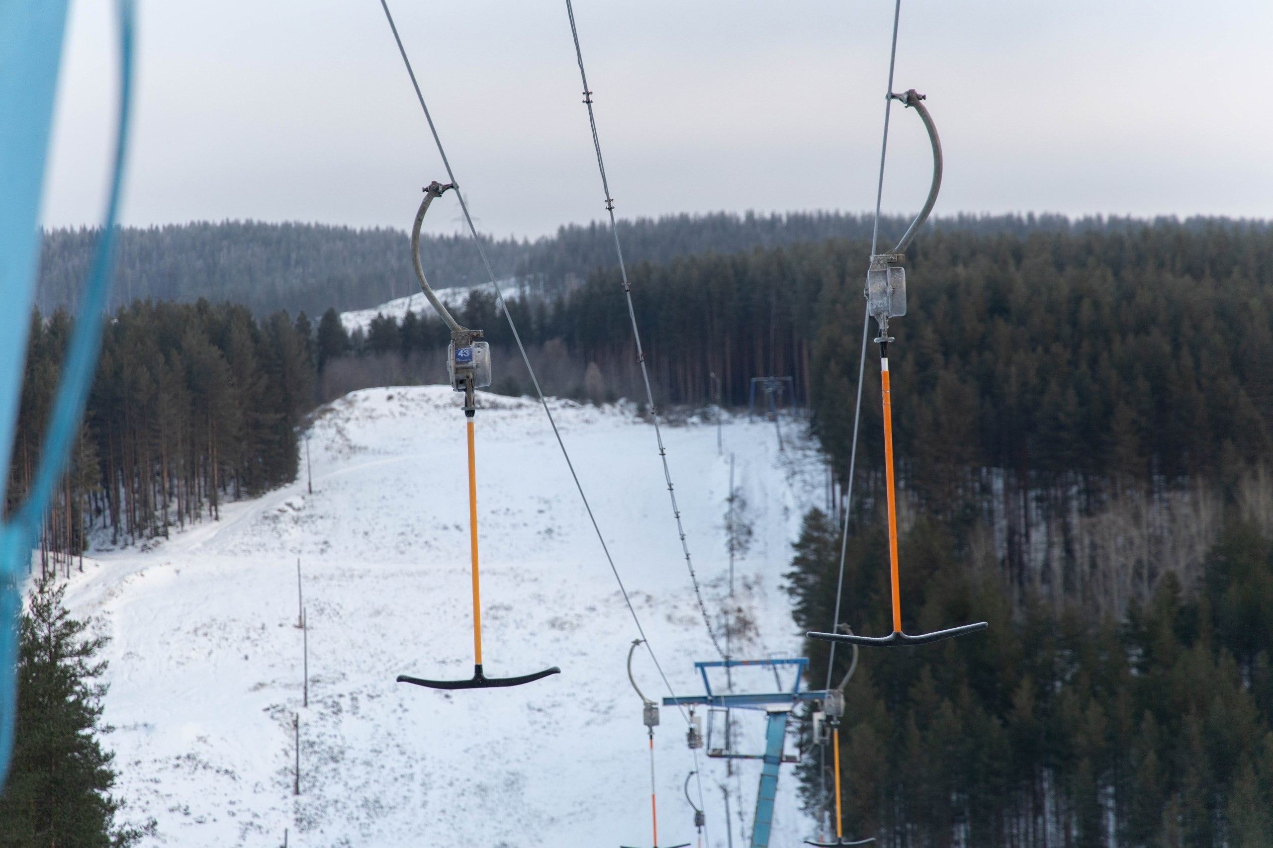 В Медвежьегорске горнолыжные склоны и подъемники подготовили к зимнему сезону