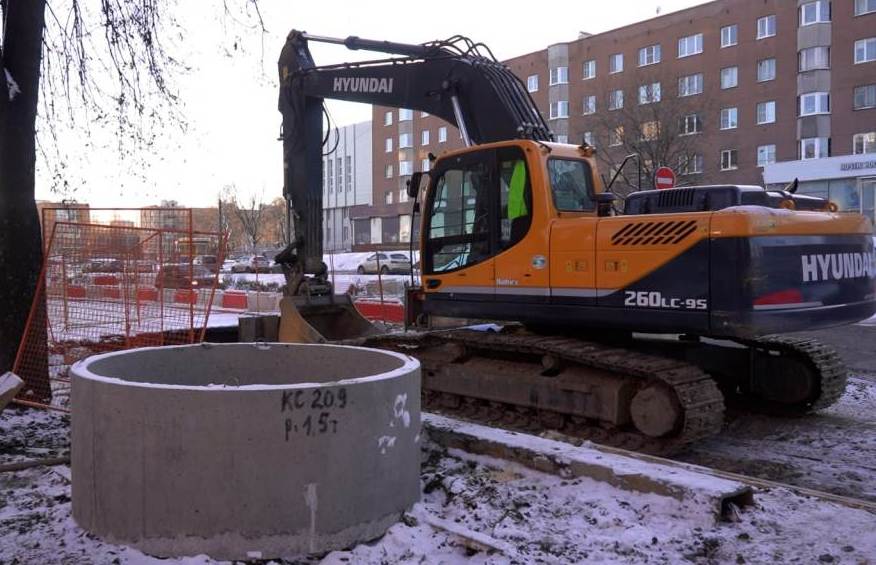 Реконструкция сетей в Октябрьском районе подходит к концу