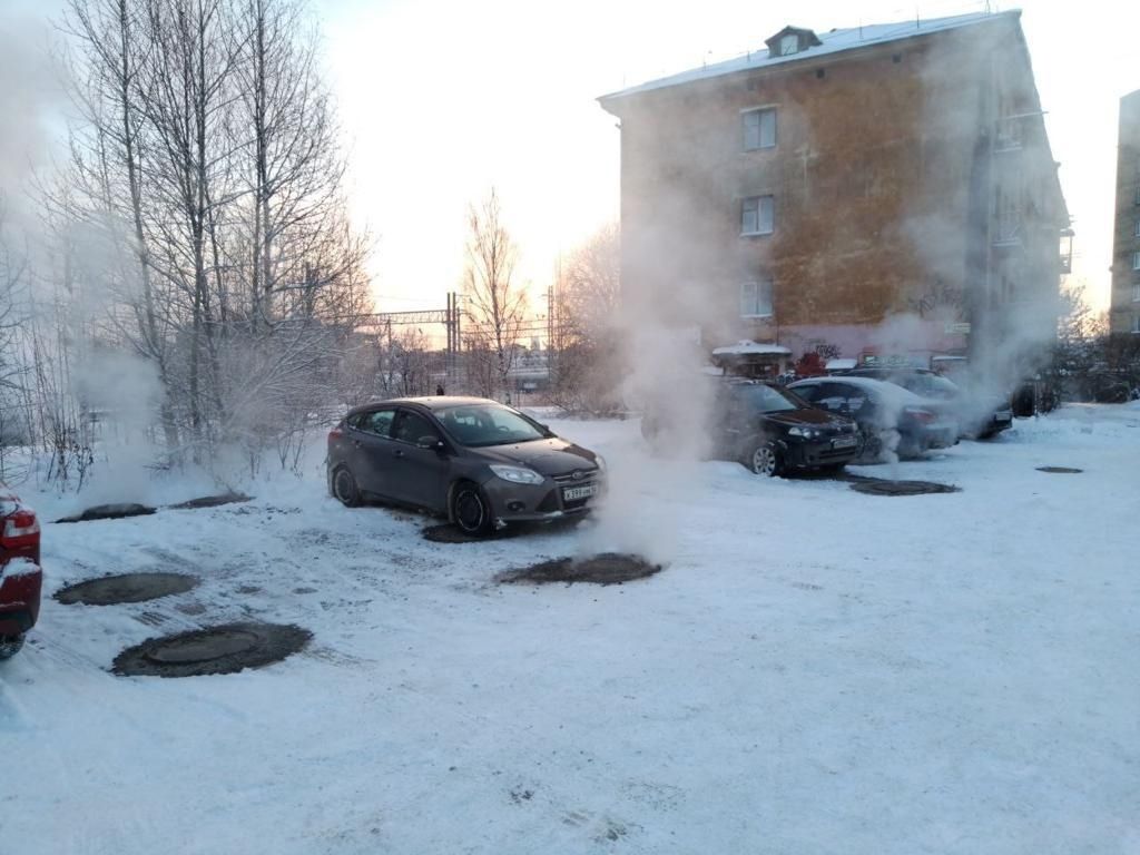 Жители 120 домов Петрозаводска остались без тепла и горячей воды