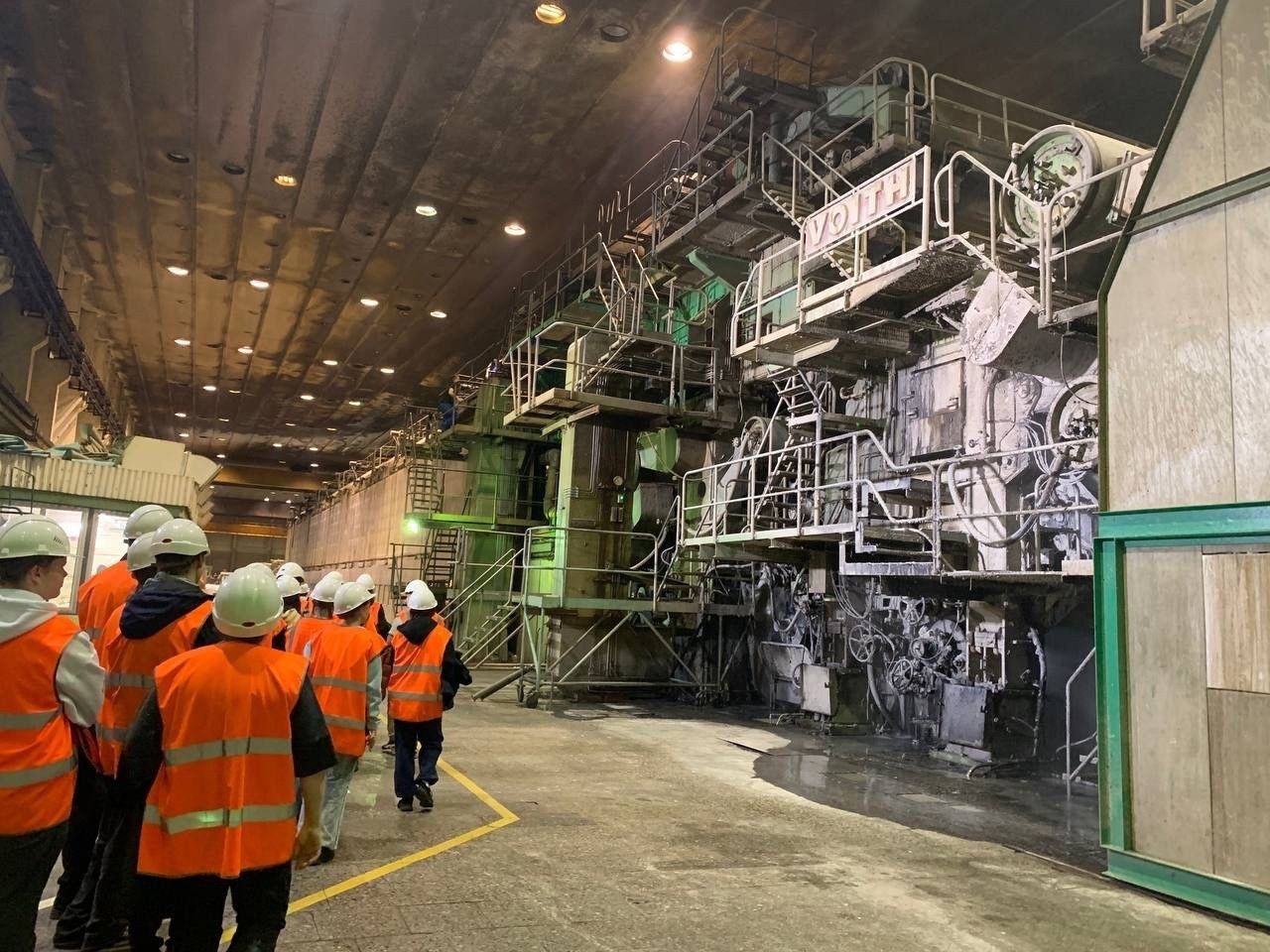 Кондопожские школьники прошли профпробы на крупном предприятии Карелии