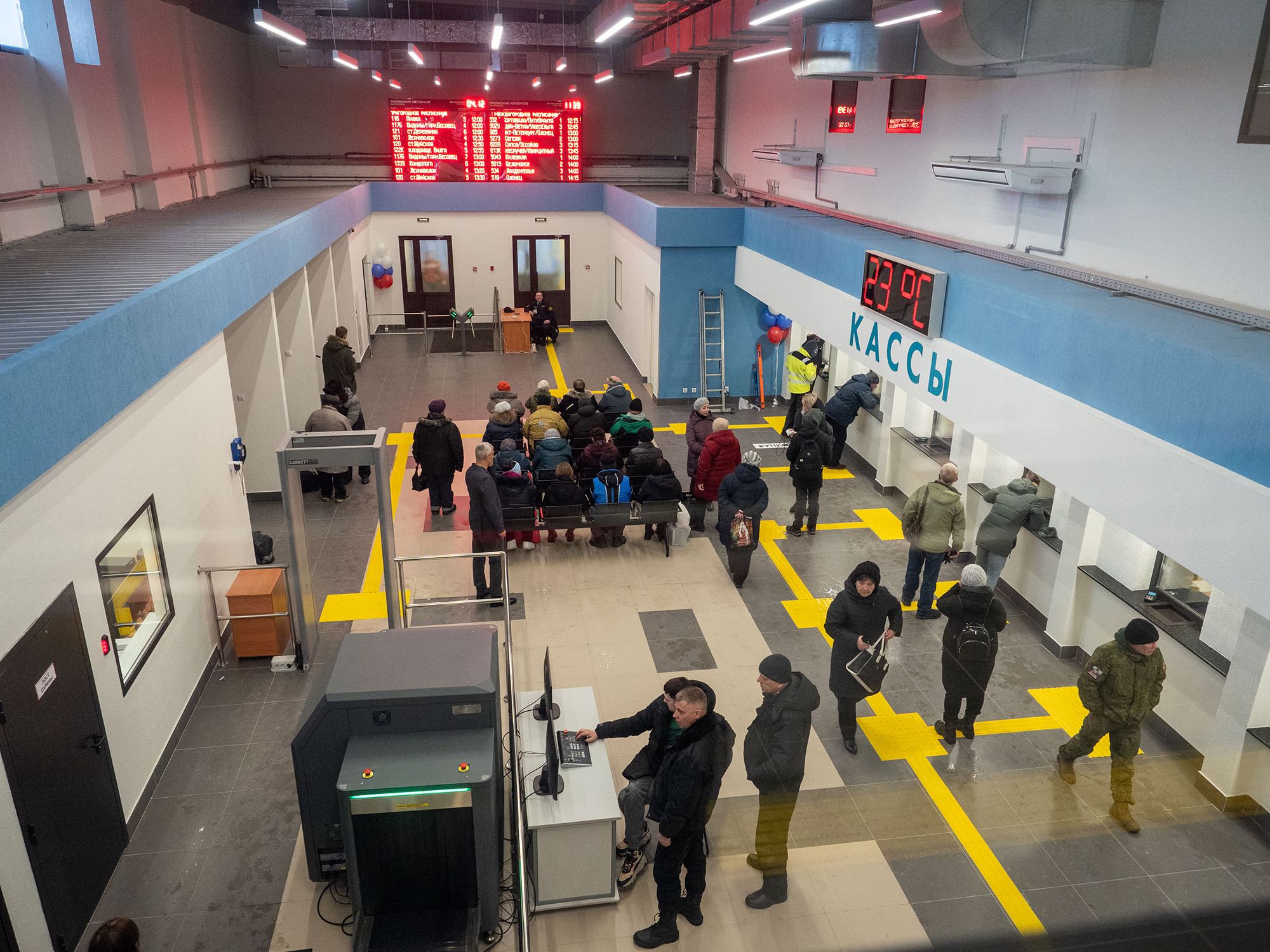 Петрозаводский автовокзал открыли для пассажиров