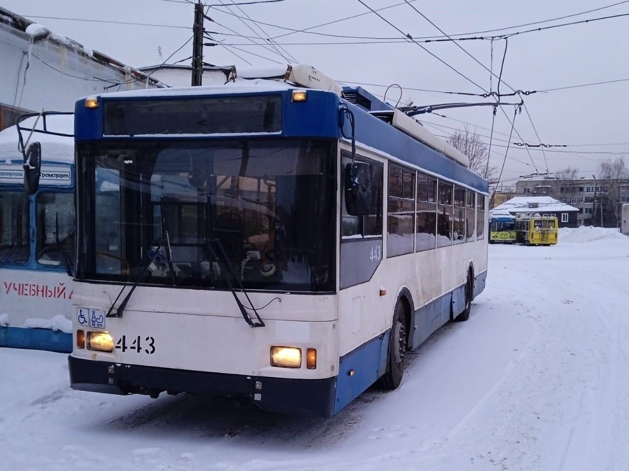 Десять б/у троллейбусов из Санкт-Петербурга доставили в Петрозаводск