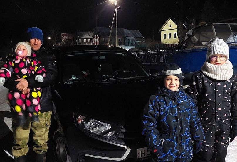 Региональный маткапитал помог семье из карельского села приобрести автомобиль