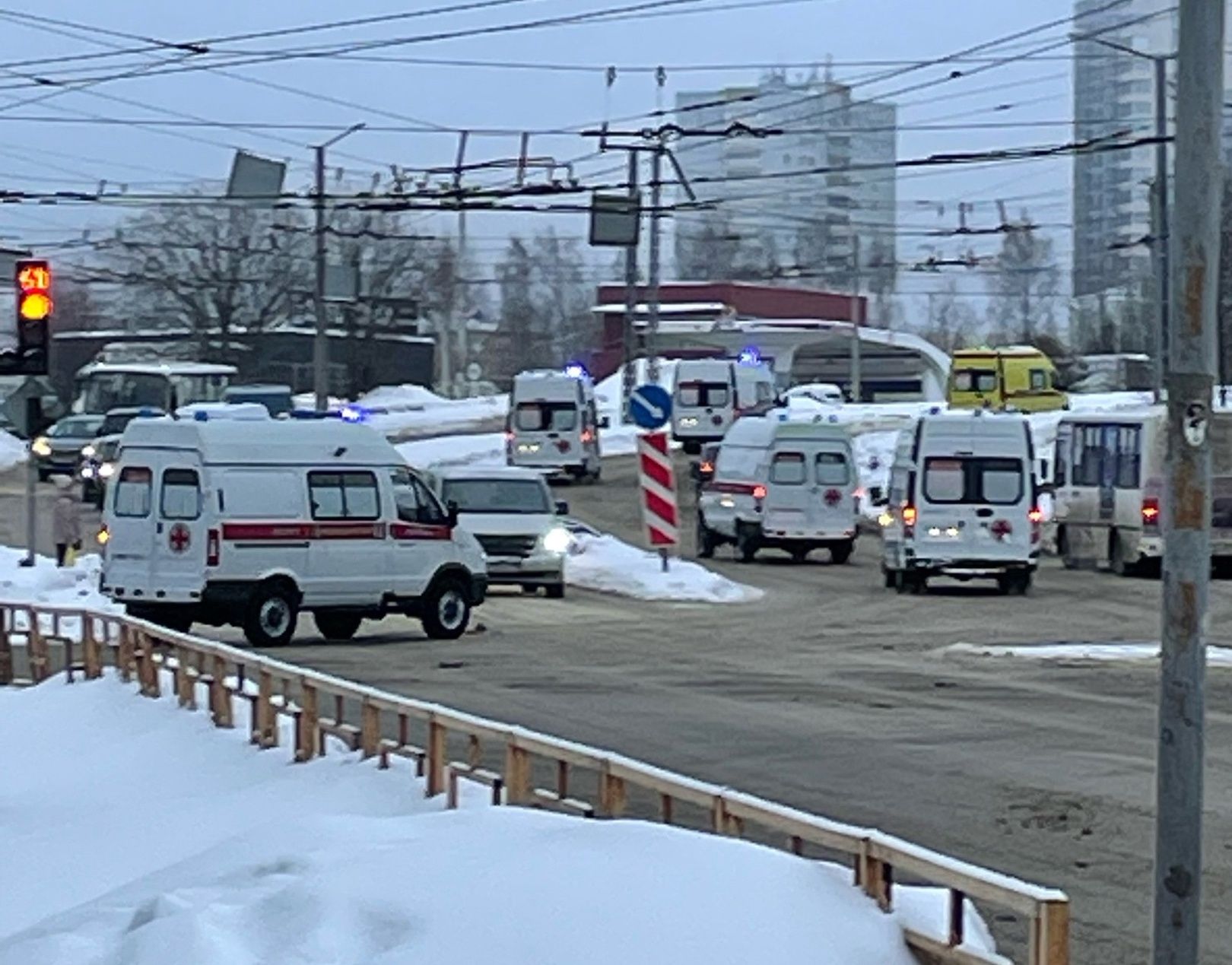 В Минздраве рассказали, куда в Петрозаводске ехали 20 машин скорой помощи