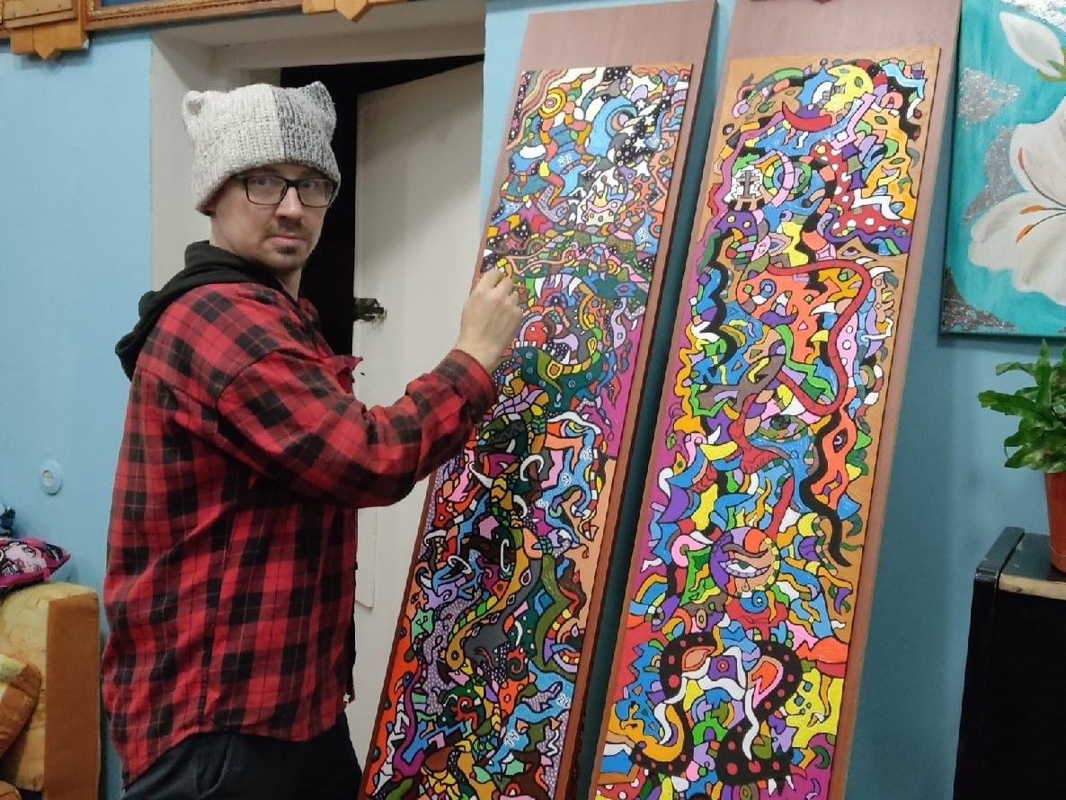 Благотворительная выставка карельского художника Евгения Кулешова откроется в Кондопоге