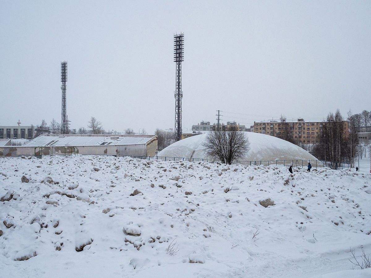 Артур Парфенчиков объяснил, почему из Петрозаводска не вывозят снег, а складируют его в городе