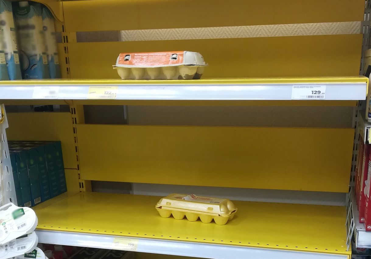 Из российских магазинов могут исчезнуть упаковки для десятка яиц