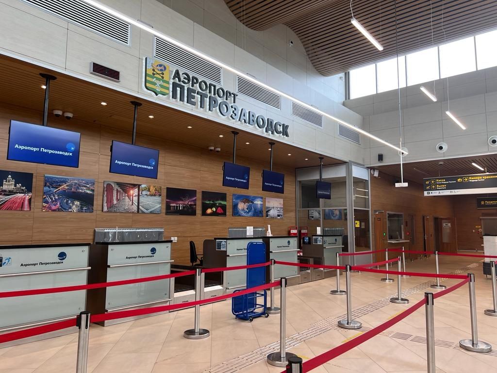 Аэропорт «Петрозаводск» не будет работать в мае