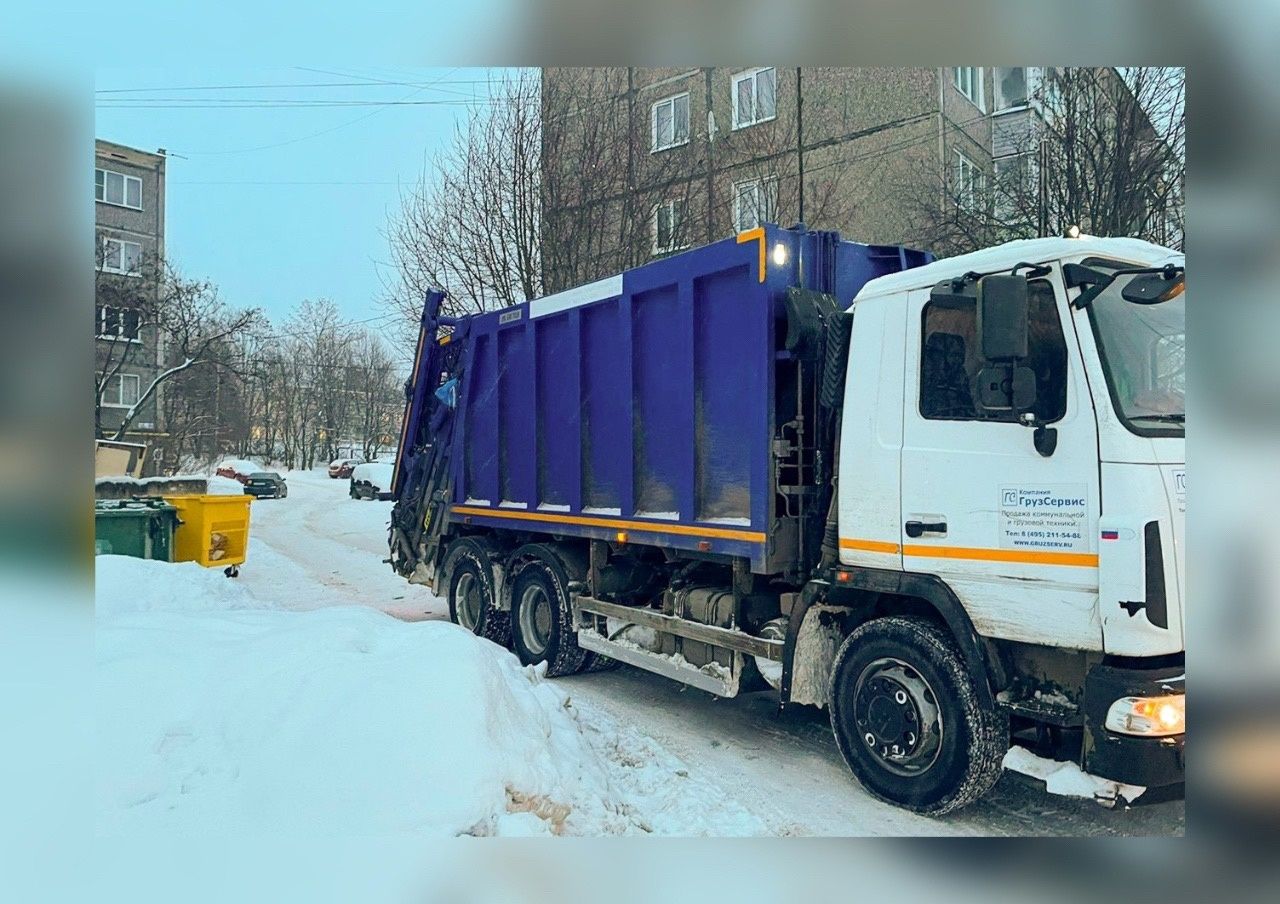 Из-за сильных морозов затруднен вывоз отходов на территории трёх районов Карелии