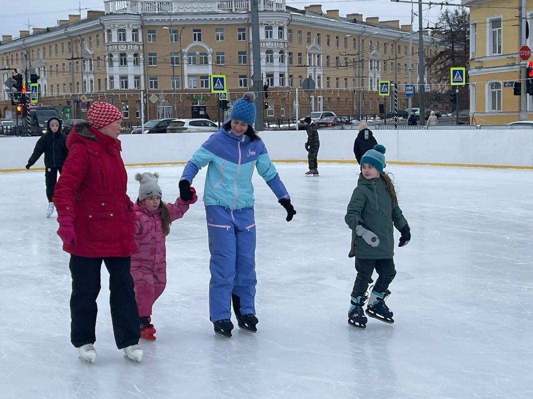 В Минобразования Карелии рассказали, сколько бесплатных катков работает в Петрозаводске