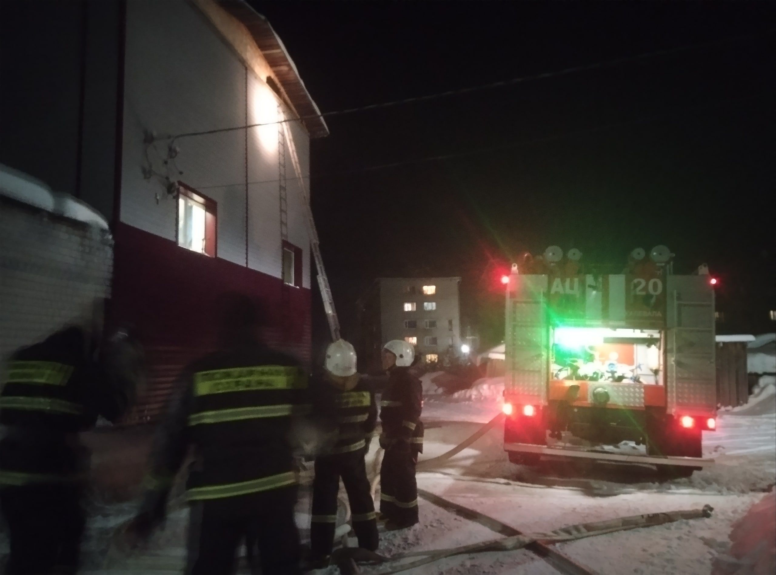 В Карелии произошел пожар в котельной