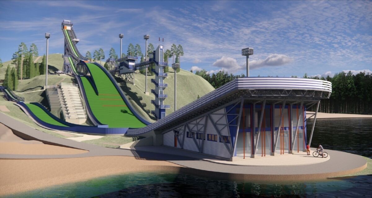 В городе Сортавала планируется построить 50-метровый трамплин