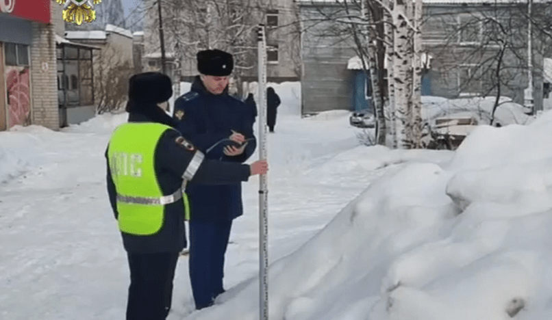 Прокуратура в Карелии проверяет высоту сугробов (ВИДЕО)