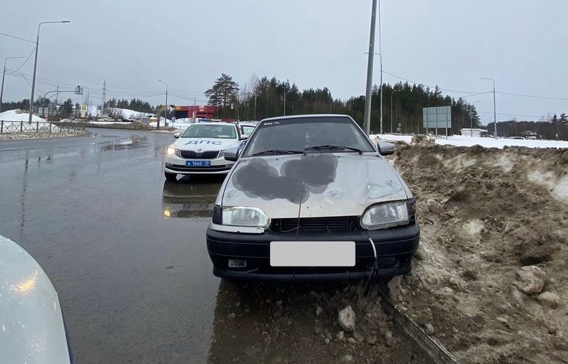 Полицейские устроили погоню со стрельбой за пьяным нарушителем в Петрозаводске