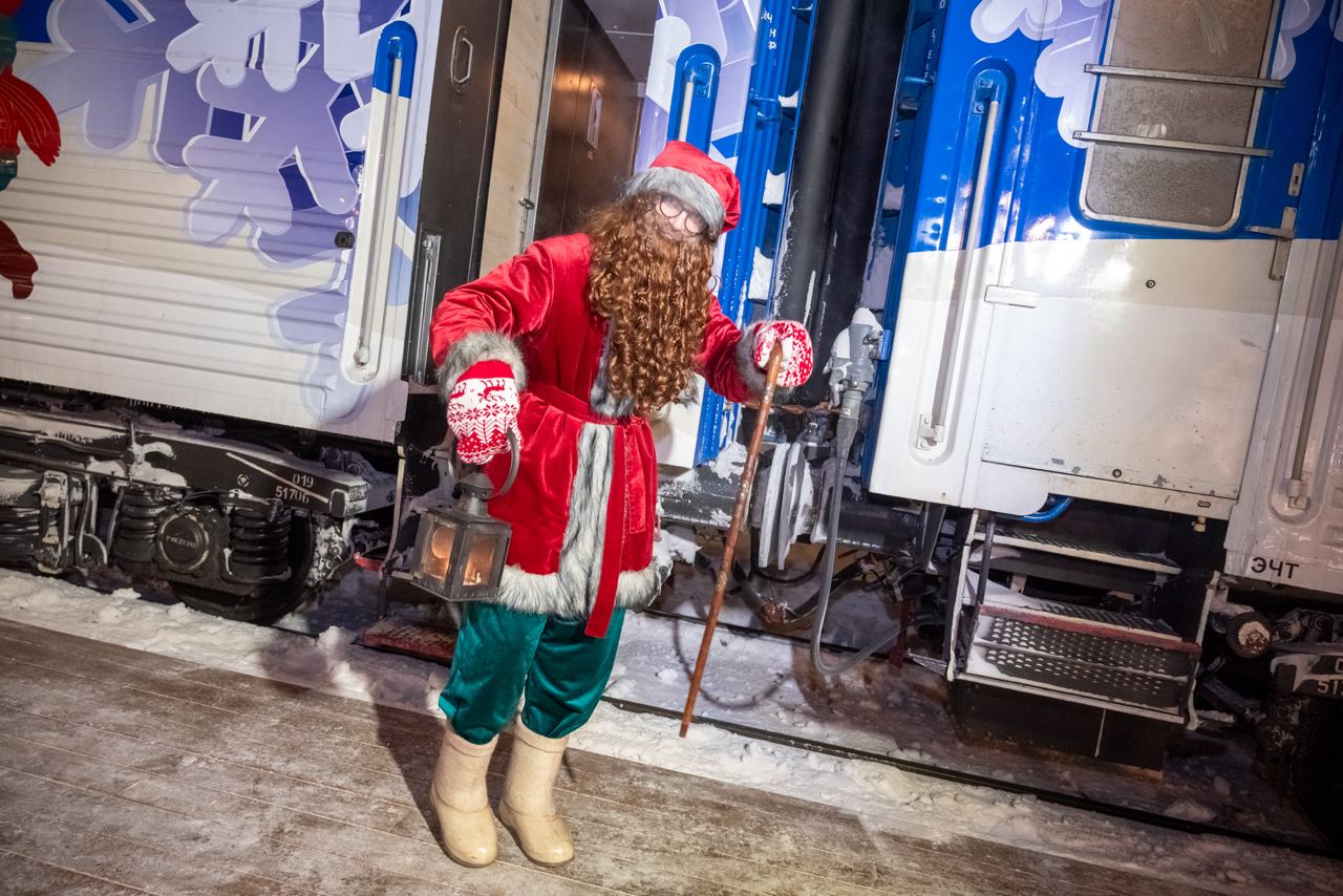 Экспозиция «Поезд Деда Мороза» откроется в Карелии