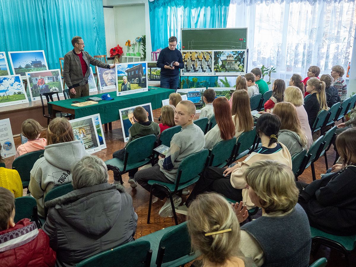 В селе Шуньга и в Медвежьегорске прошла встреча с авторами проекта «Заонежье обетованное»