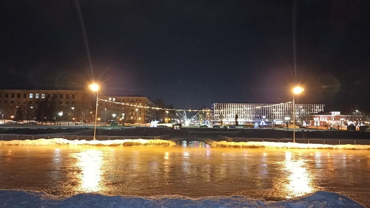 В мэрии рассказали, когда откроется каток на Онежском озере