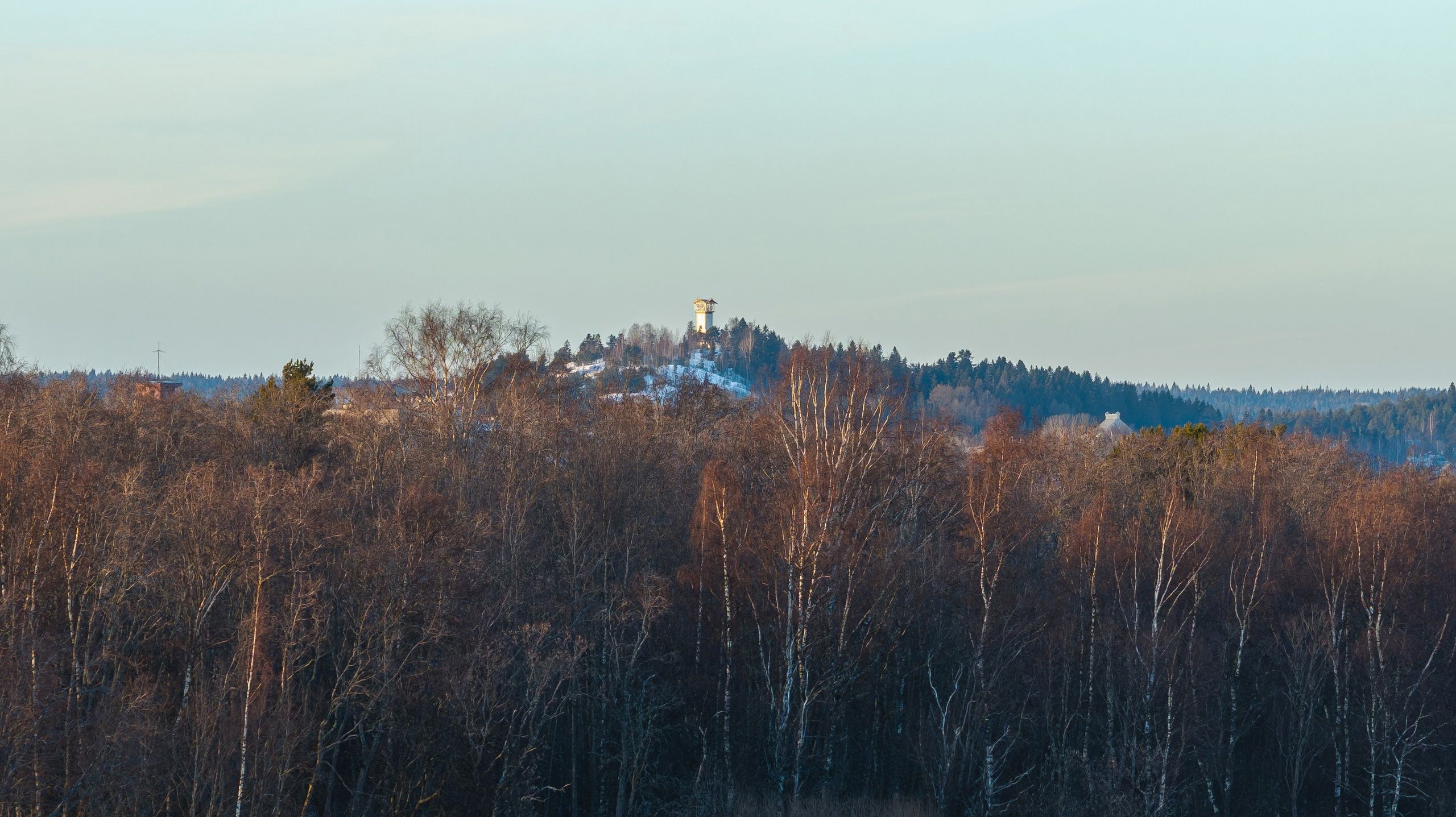 На горе Кухавуори восстановили смотровую башню