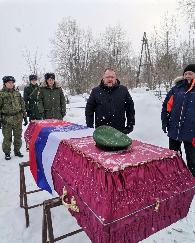 Похороны погибшего на СВО прошли в Карелии