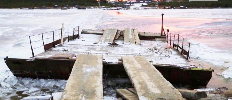 Ледовые переправы начали закрывать в Карелии, население боится остаться без еды и лекарств