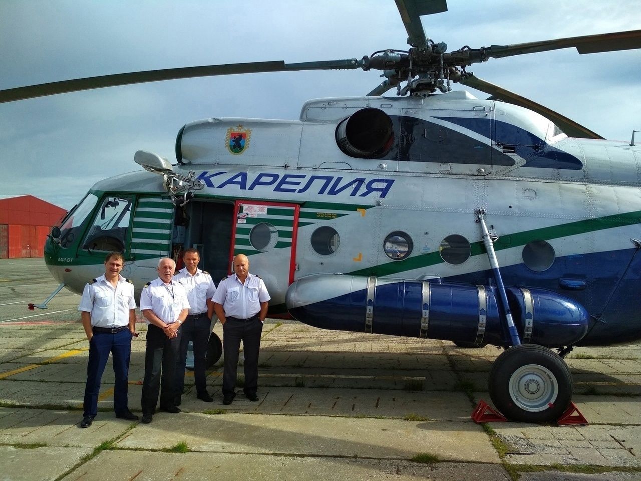 Отменены рейсы в Сенную Губу на вертолете Ми-8