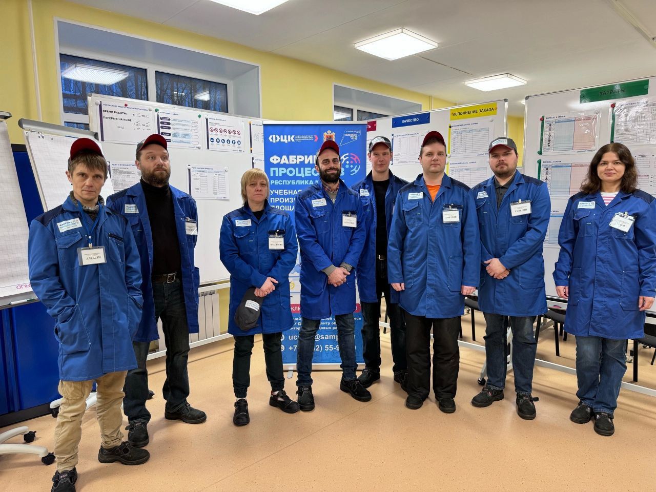 На «Фабрике процессов» в Петрозаводске начала обучение новая группа работников