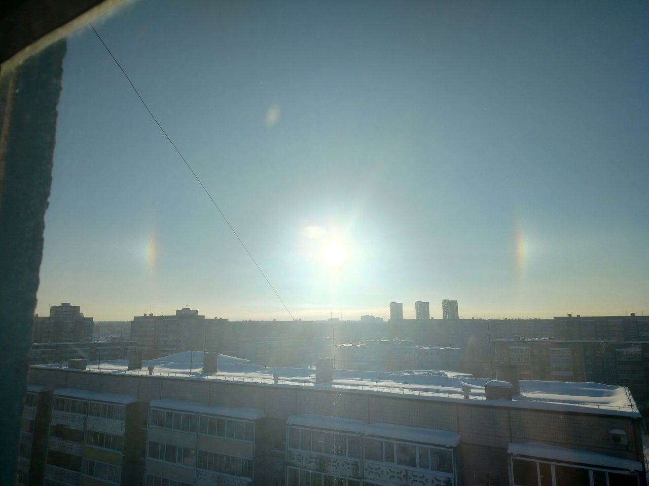 В небе над Петрозаводском сняли необычное природное явление