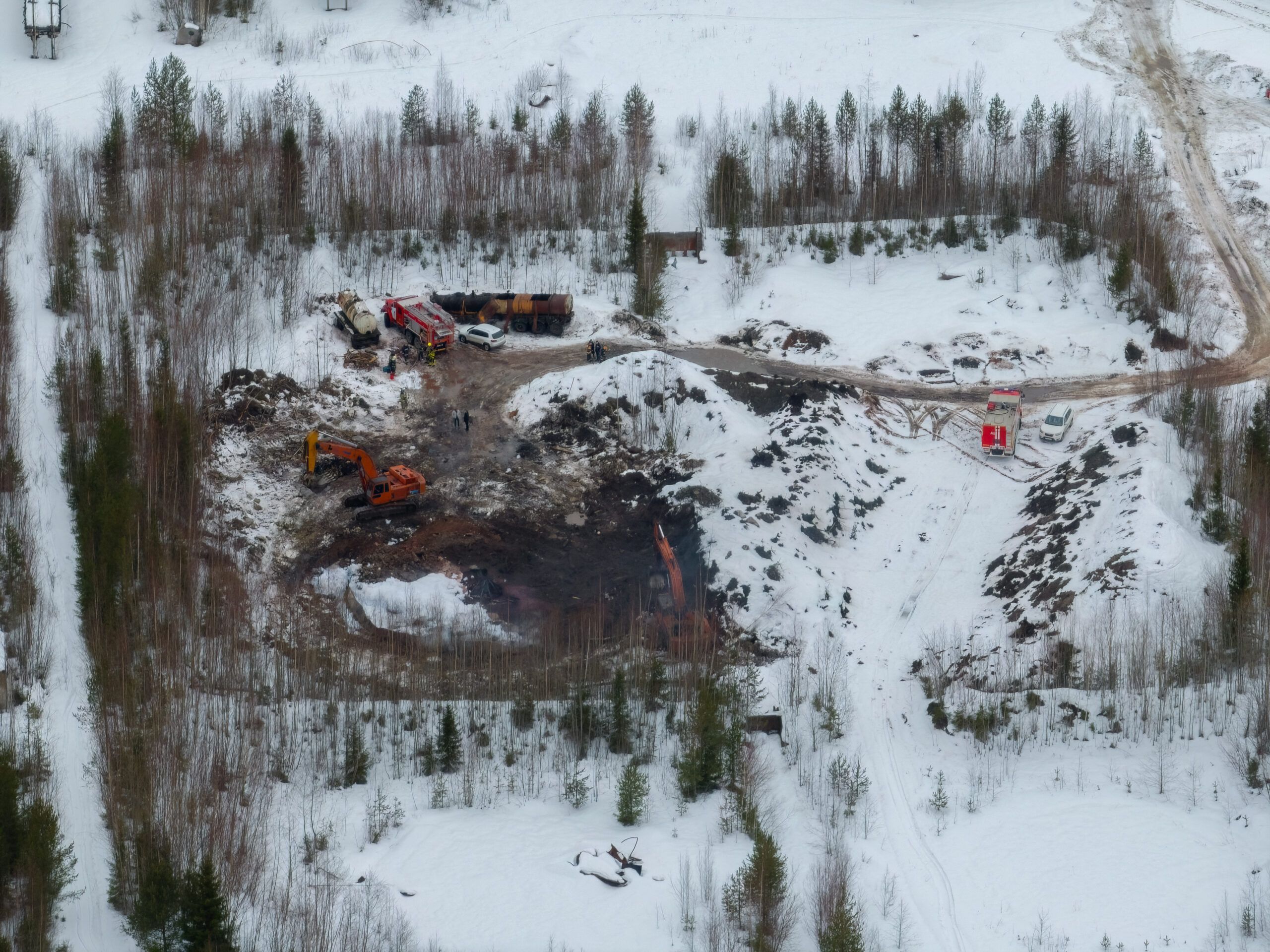 Стали известны подробности пожара на нефтебазе в Петрозаводске