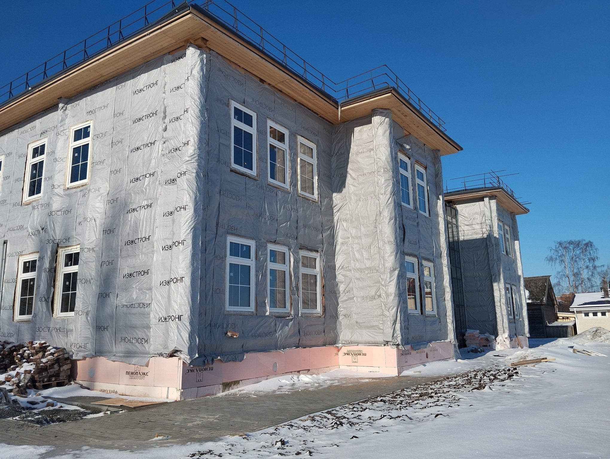 В Петрозаводске завершается реставрация Корпуса психиатрической земской больницы