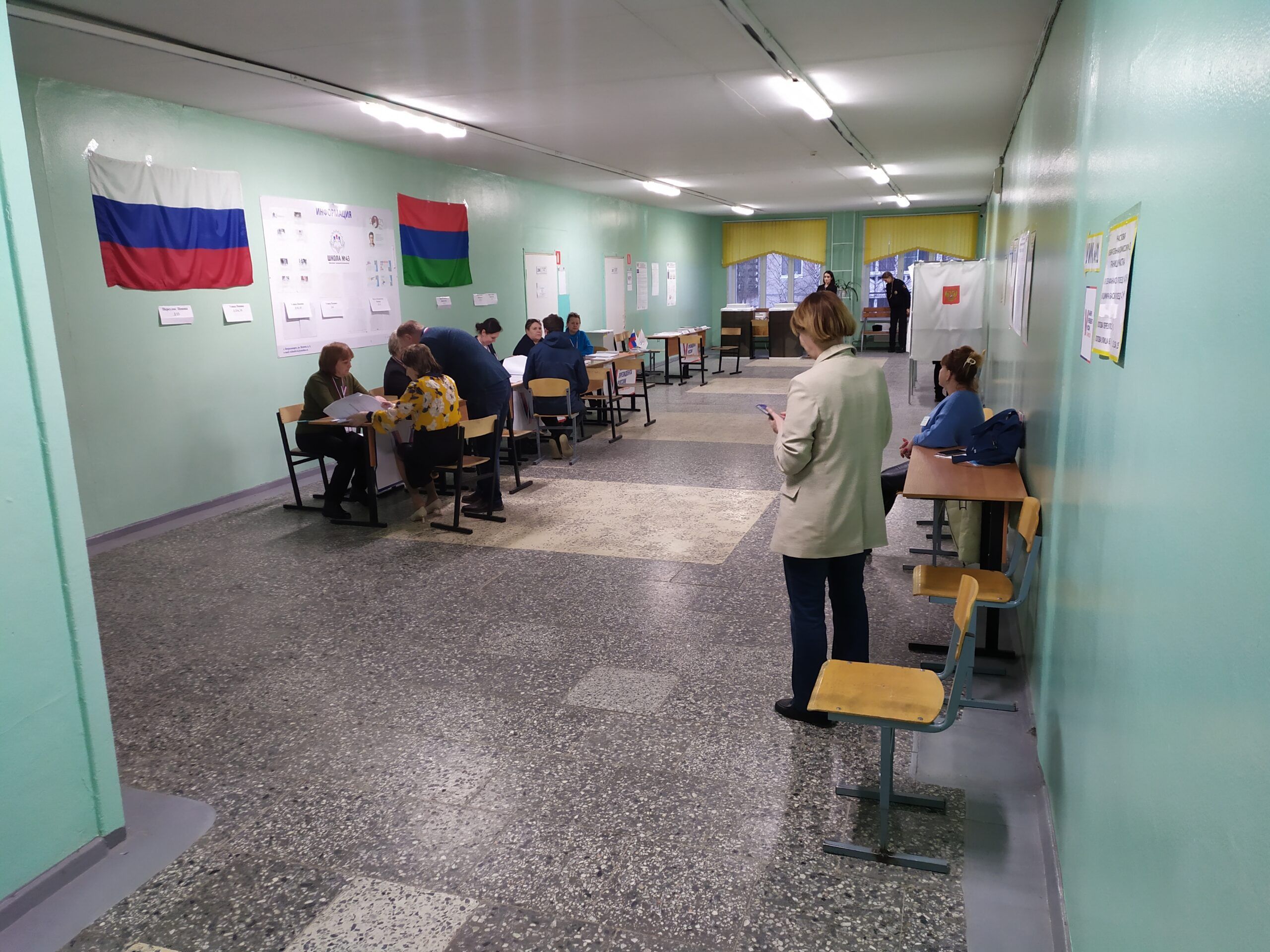 Избирательные комиссии Карелии приступили к работе во второй день голосования на выборах президента