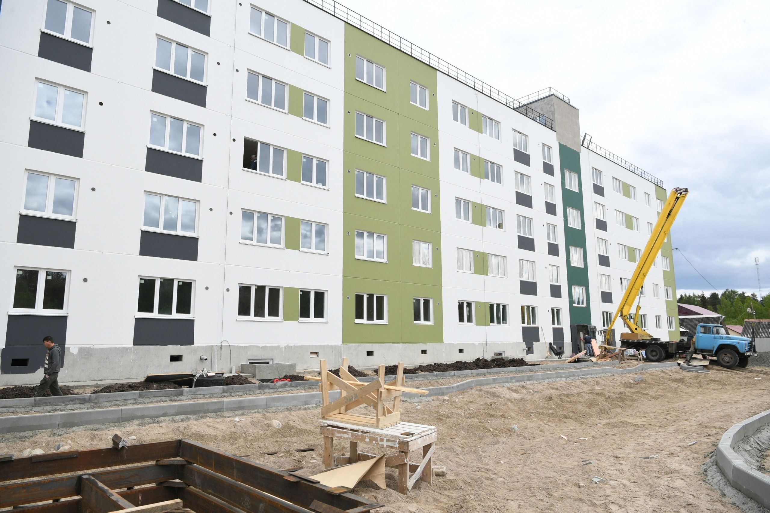 Жилищное строительство в Карелии выросло в начале 2024 года