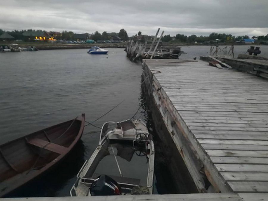 Завершено расследование трагедии в порту в Карелии, где при столкновении катеров погиб человек