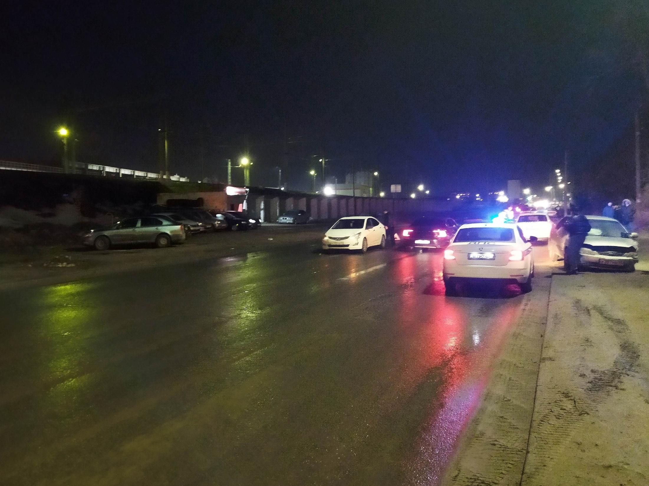 Один человек госпитализирован после массового ДТП в Петрозаводске