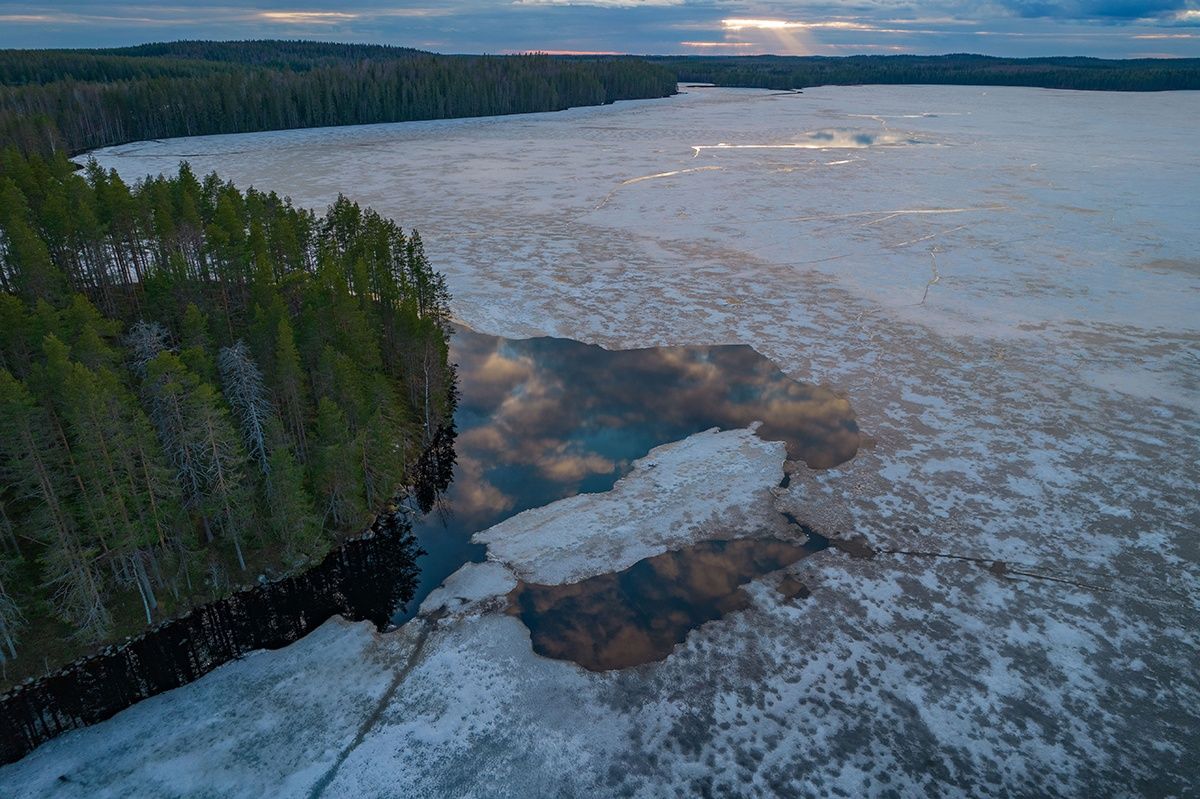 Дождь и мокрый снег обещают в Карелии. Прогноз погоды на 12 апреля