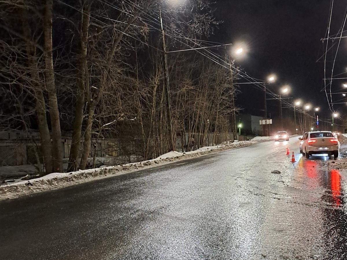 Молодого мужчину сбили в Петрозаводске