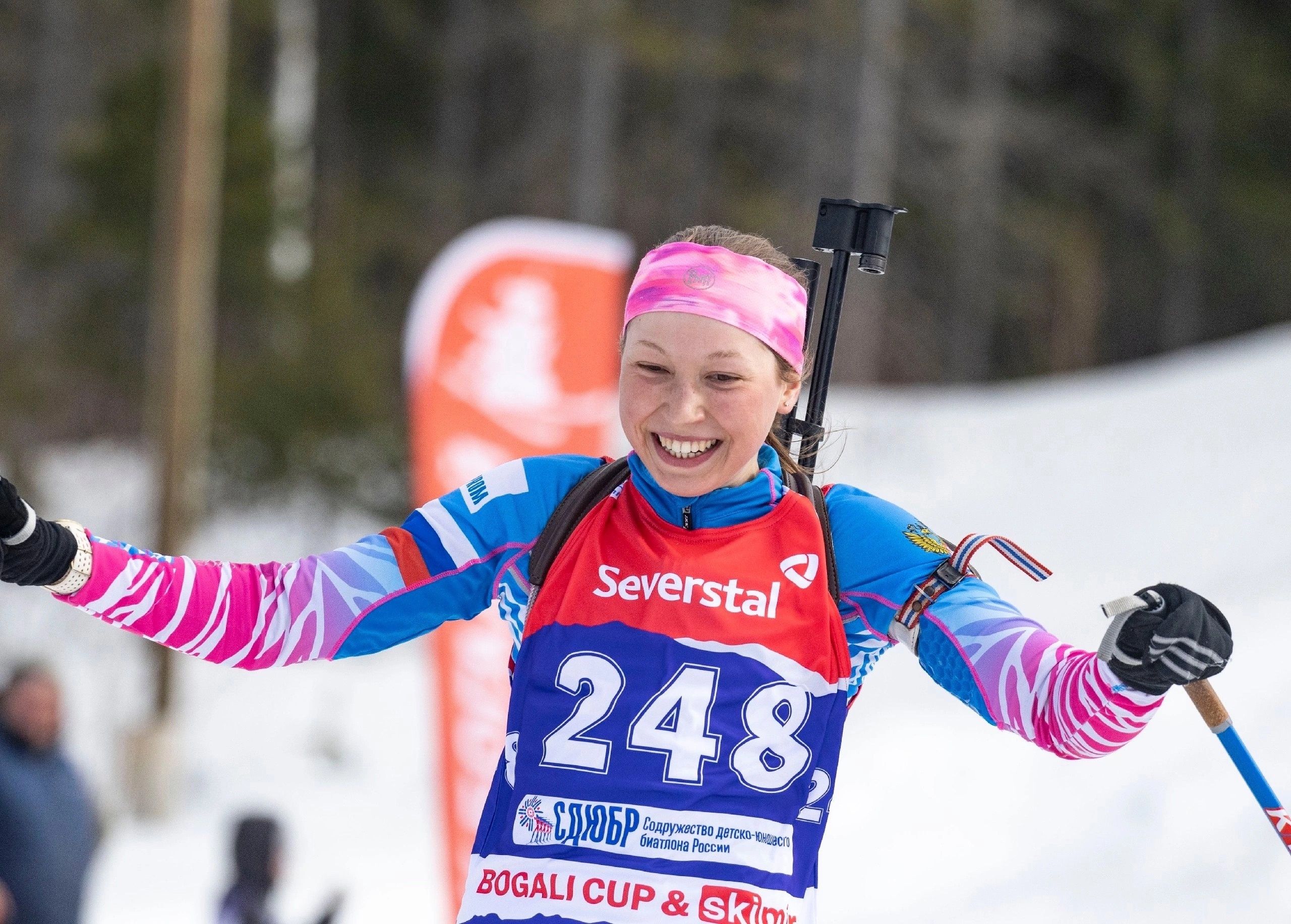 Четыре медали завоевали карельские спортсмены на межрегиональных соревнованиях по биатлону в Костомукше