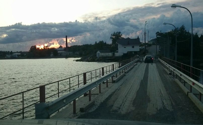 Мост в райцентре Карелии закроется на ремонт