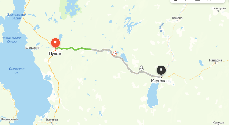 Первые 46 километров дороги от Пудожа до границы с Архангельской областью отремонтируют в 2024 году