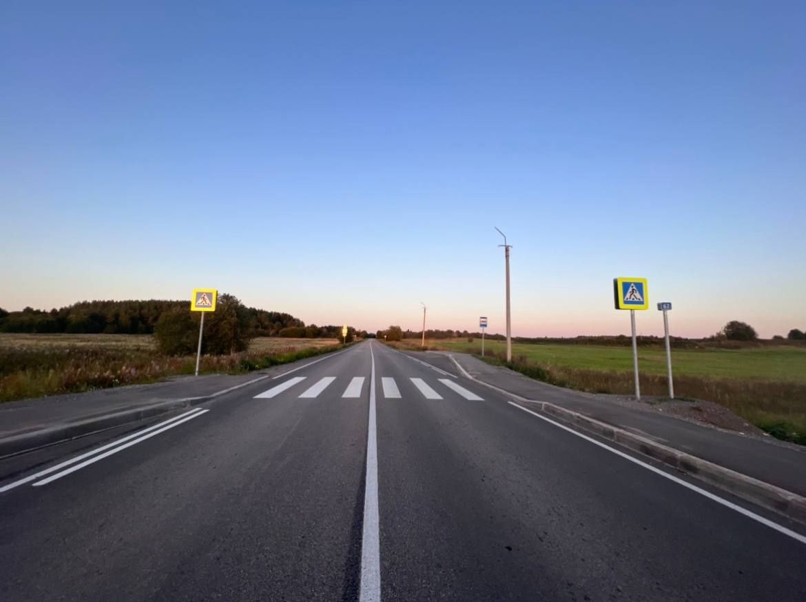 На дороги в Карелии нанесут горизонтальную разметку и шумовые полосы