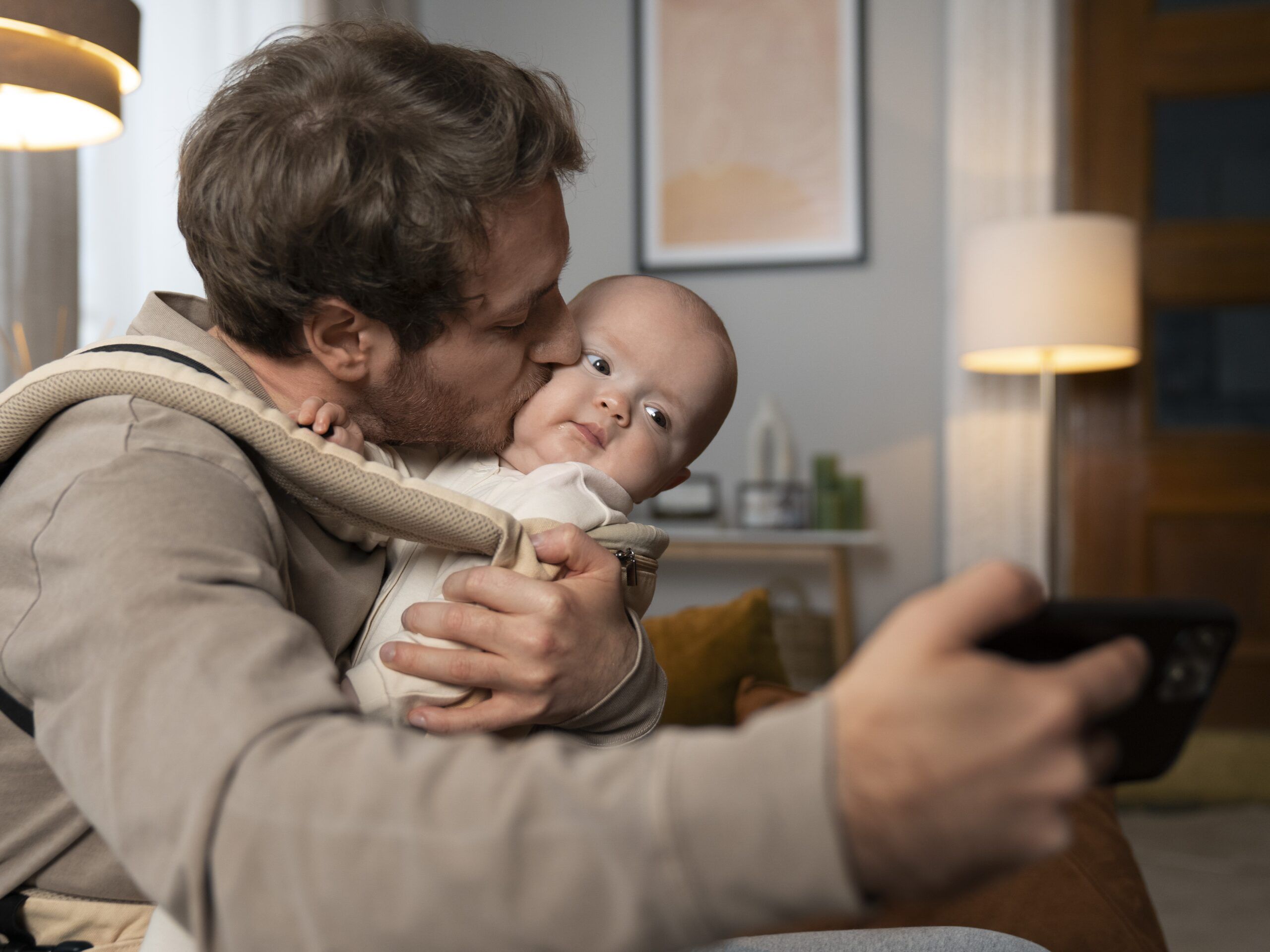 65 мужчин в Карелии вышли в отпуск по уходу за ребенком